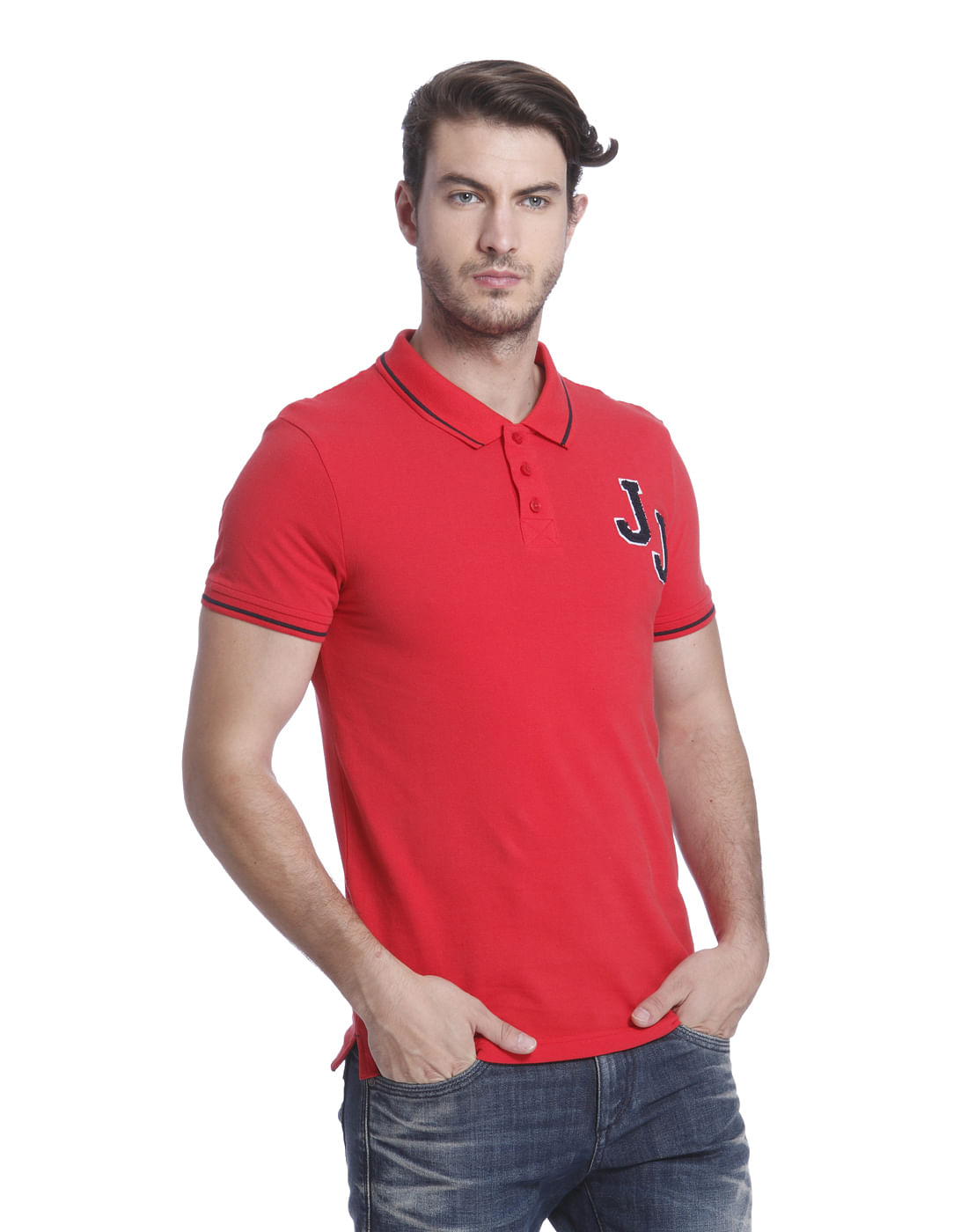 Bright Red Polo T-Shirt