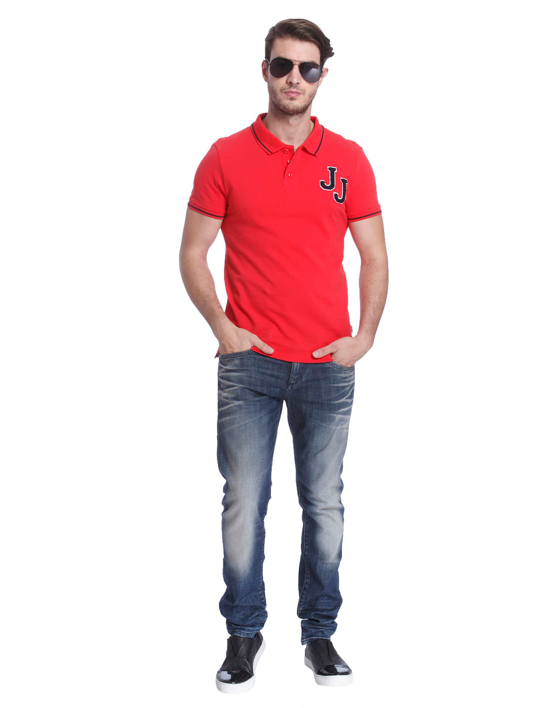 Bright Red Polo T-Shirt