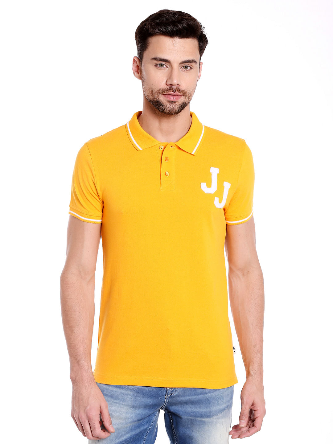Bright Yellow Polo T-Shirt - S