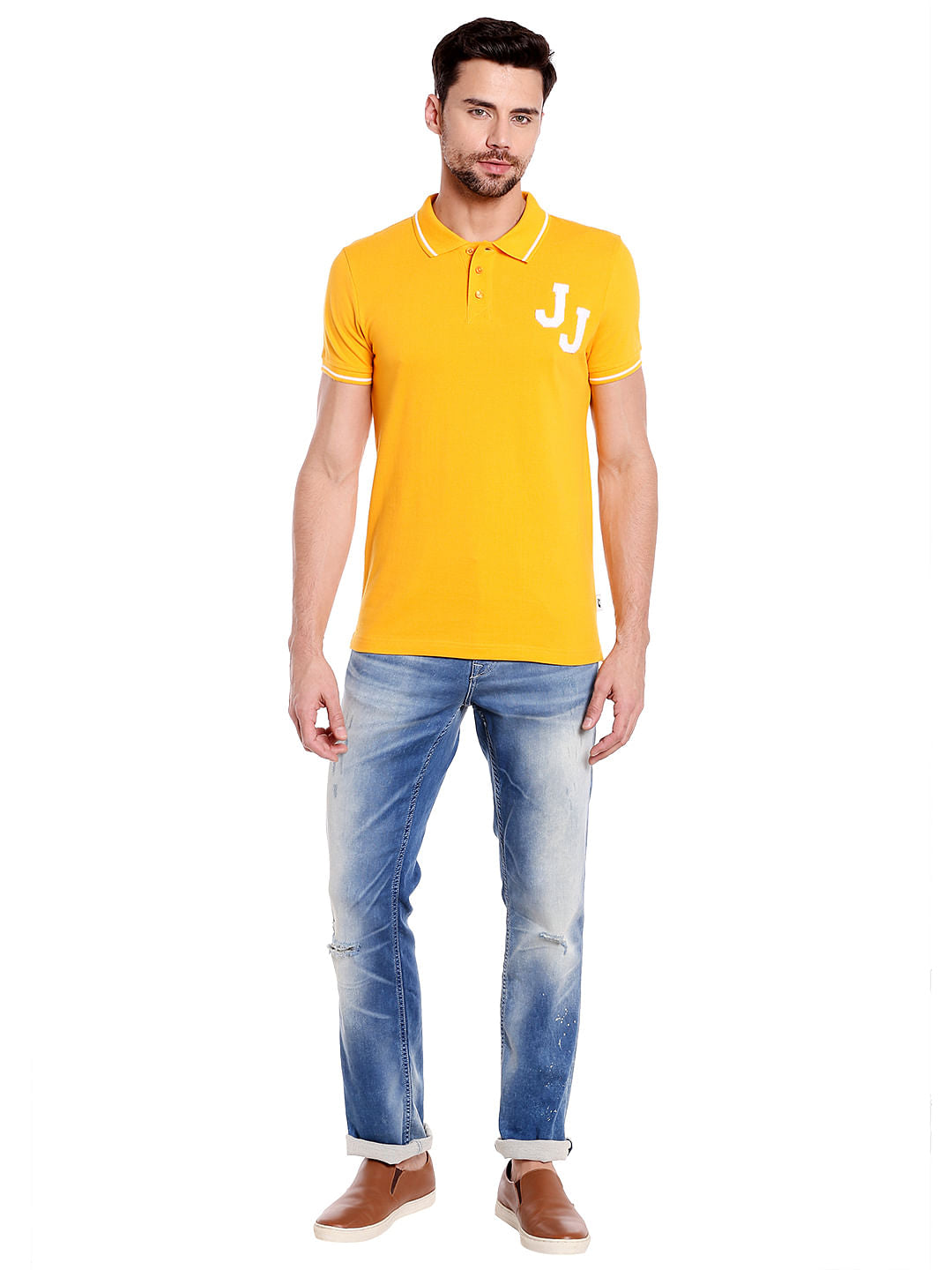 Bright Yellow Polo T-Shirt