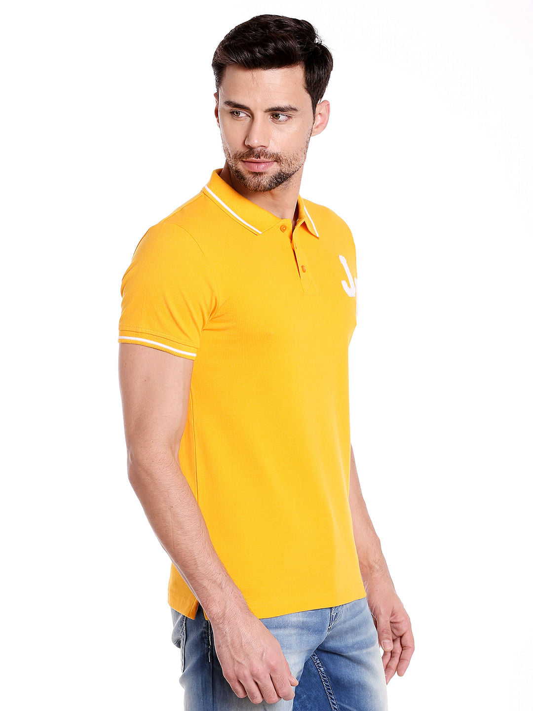 Bright Yellow Polo T-Shirt
