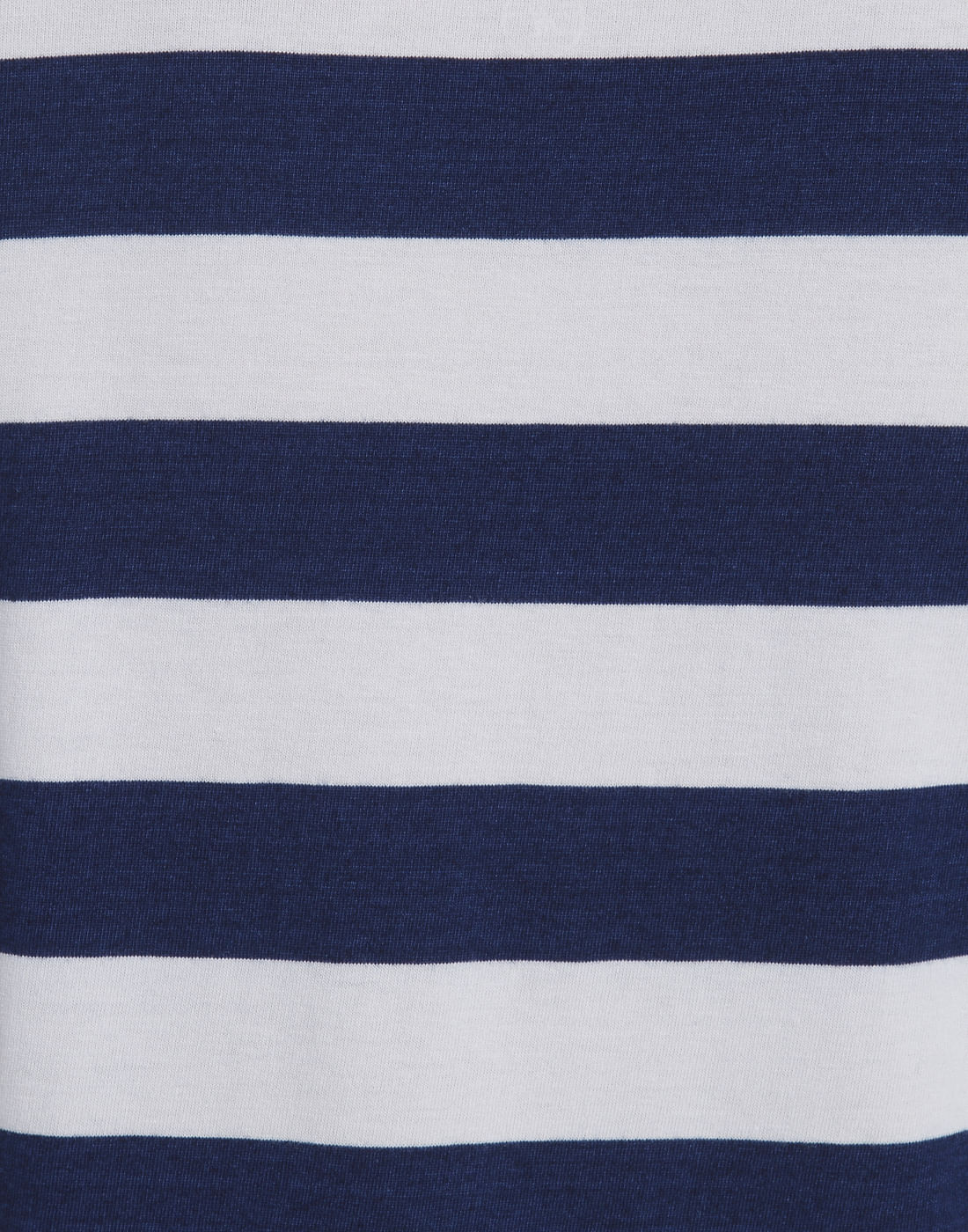 Navy Blue Striped Sailor Crew Neck T-Shirt