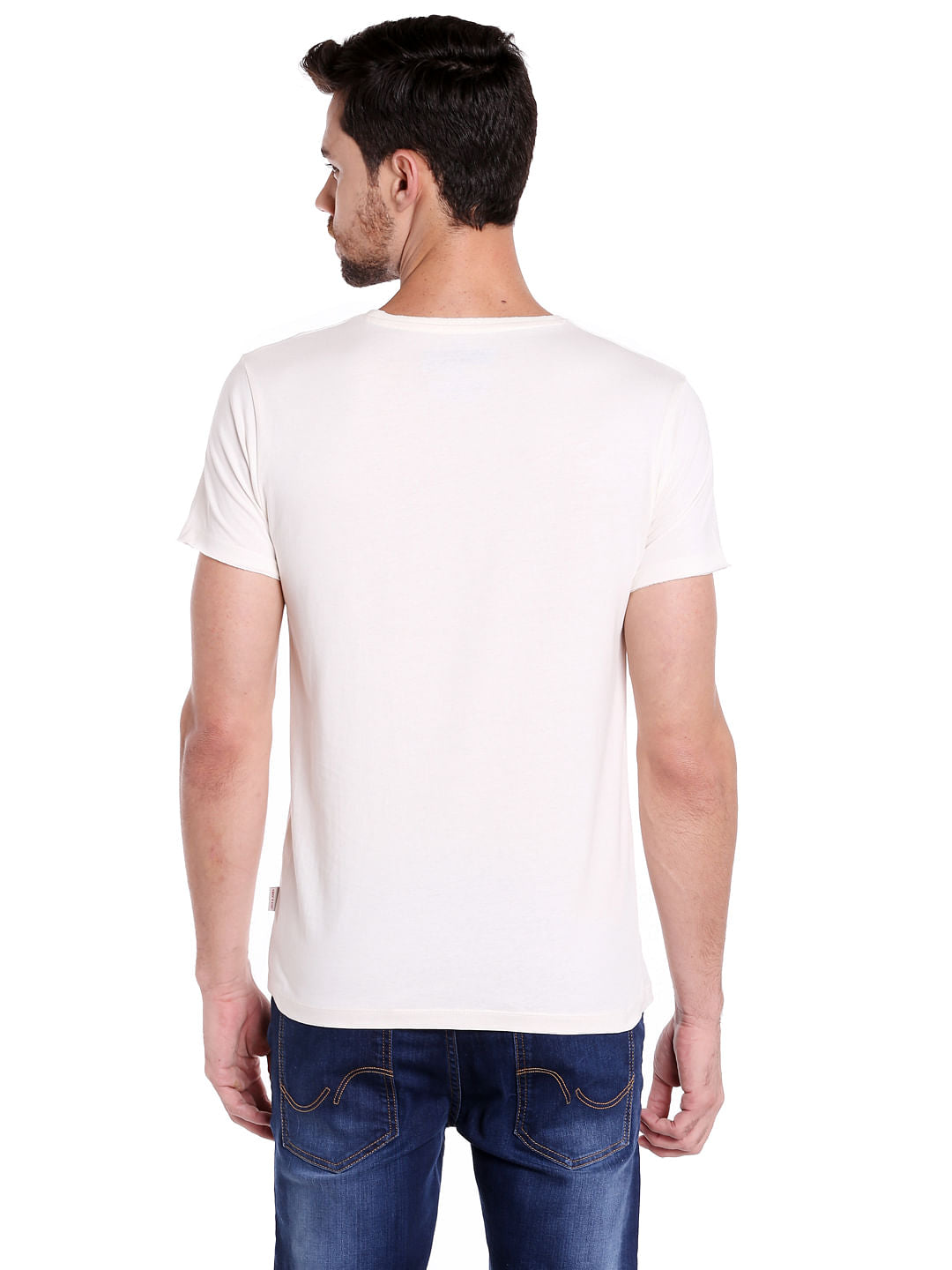 X Guardians Of The Galaxy Graphic Print White Crew Neck T-Shirt