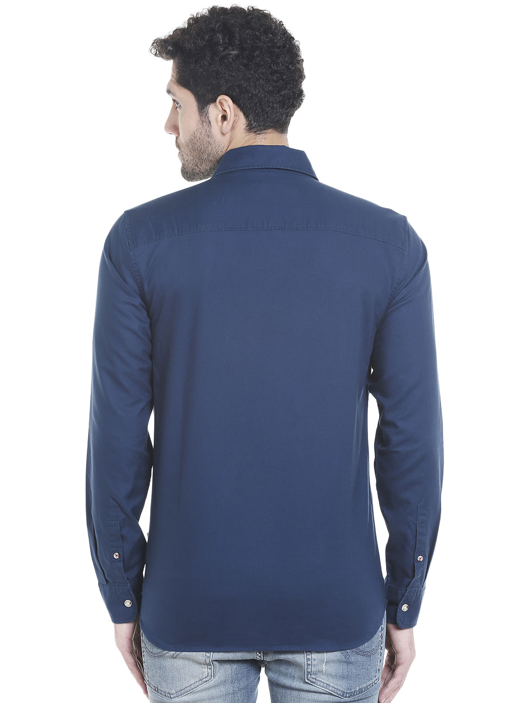 Dark Blue Slim Fit Shirt