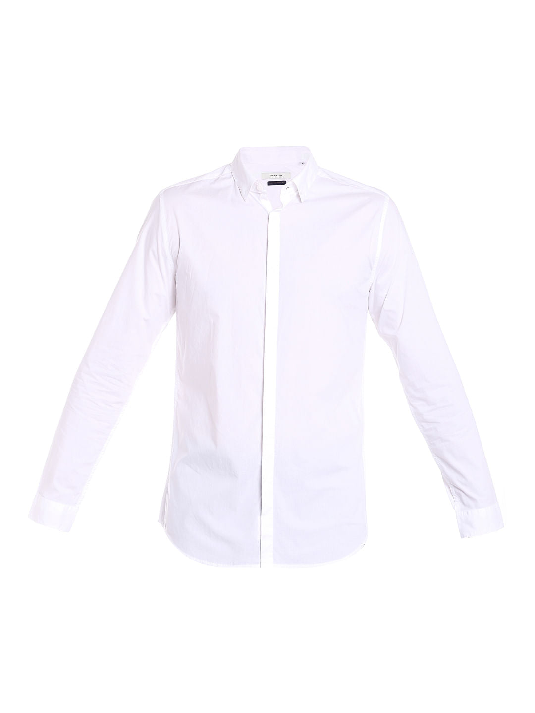 White Slim Fit Shirt