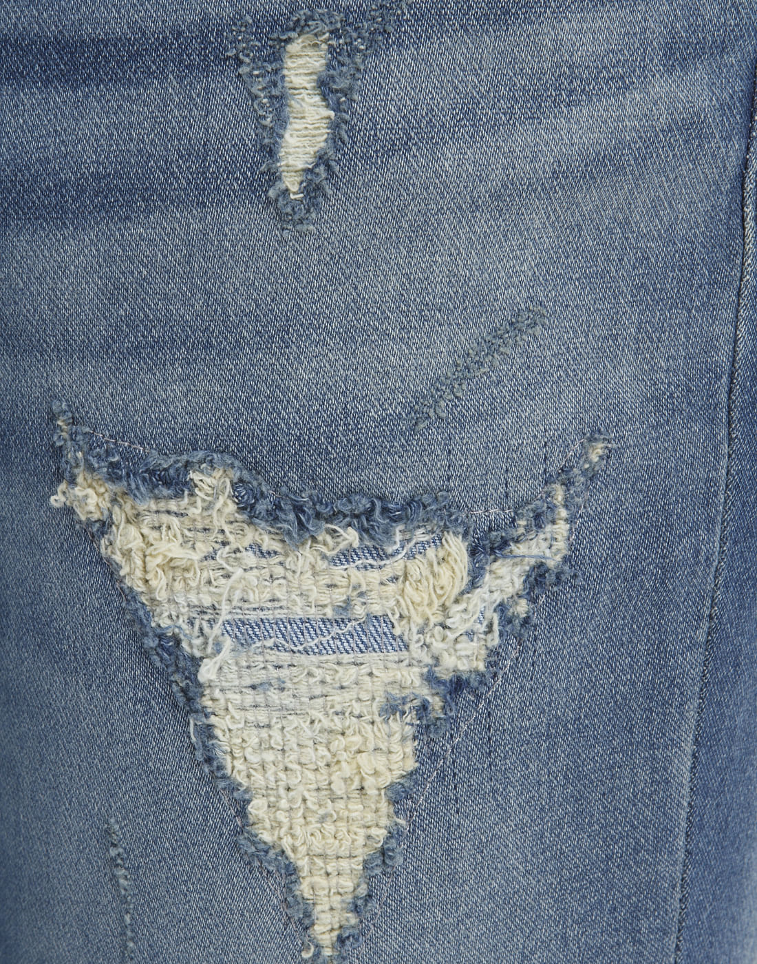 Light Blue Low Rise Skinny Fit Jeans