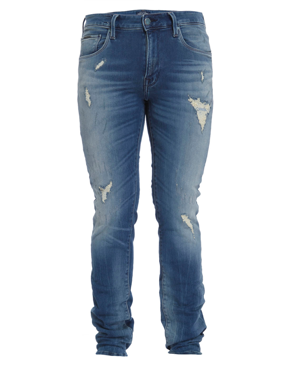 Light Blue Low Rise Skinny Fit Jeans