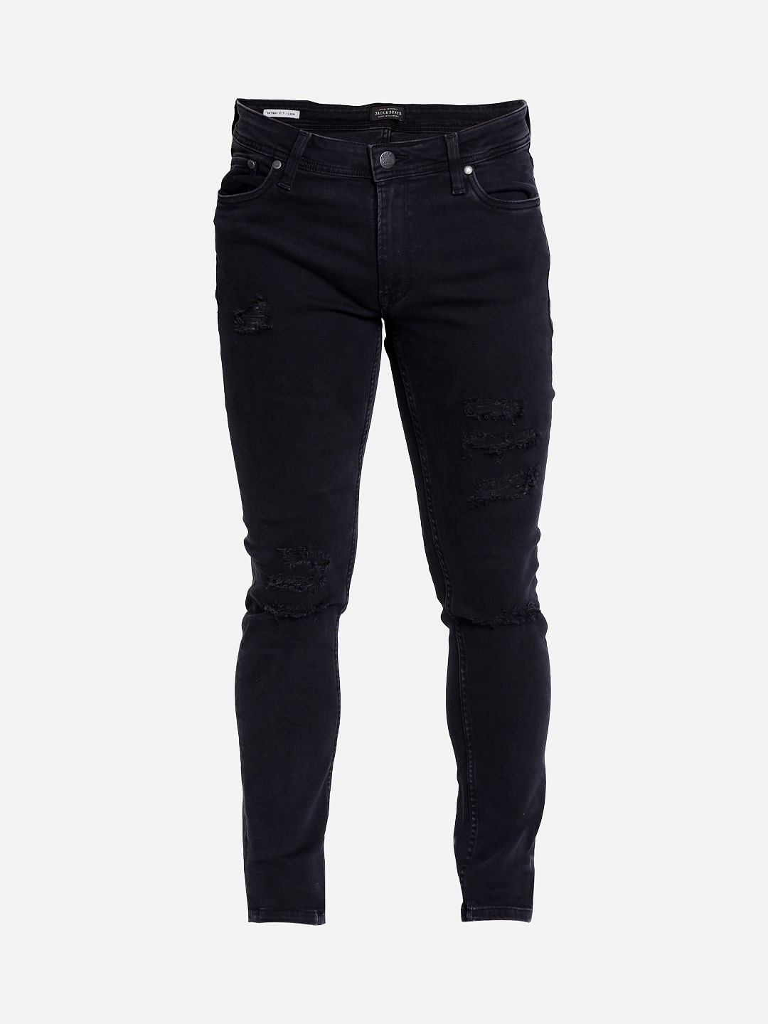 Black Ripped Skinny Jeans