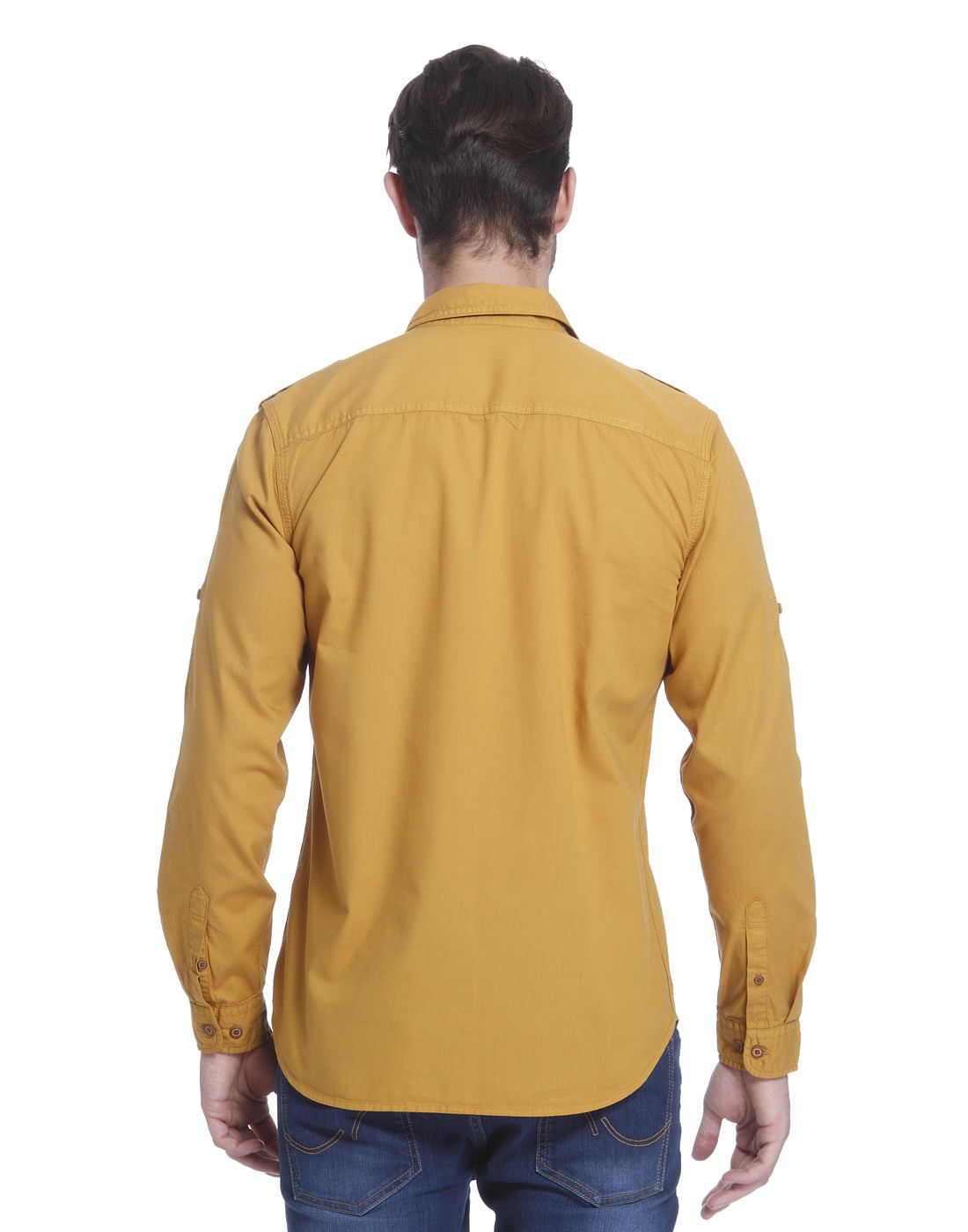 Mustard Slim Fit Shirt
