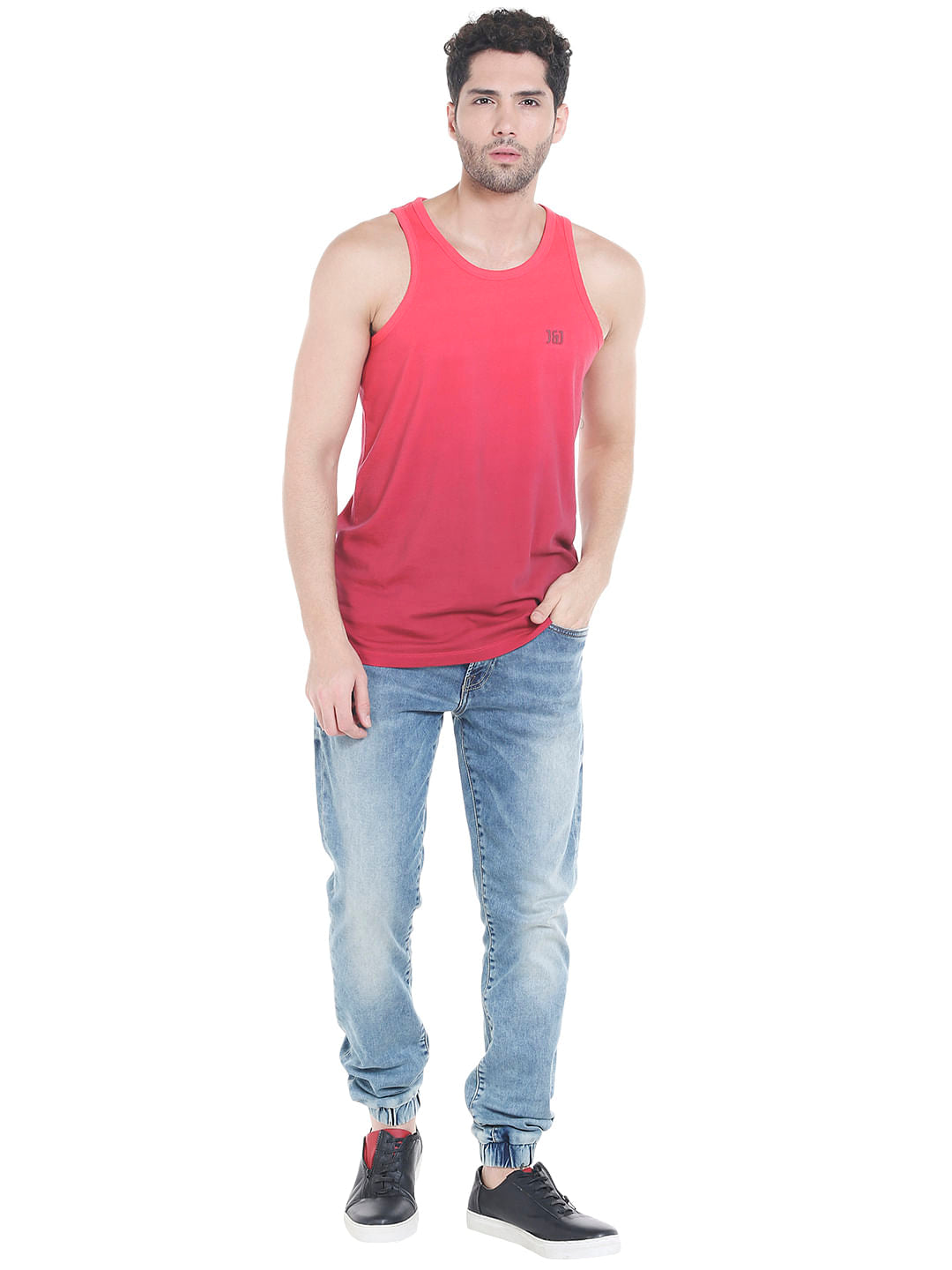 Dark Pink Tank Top