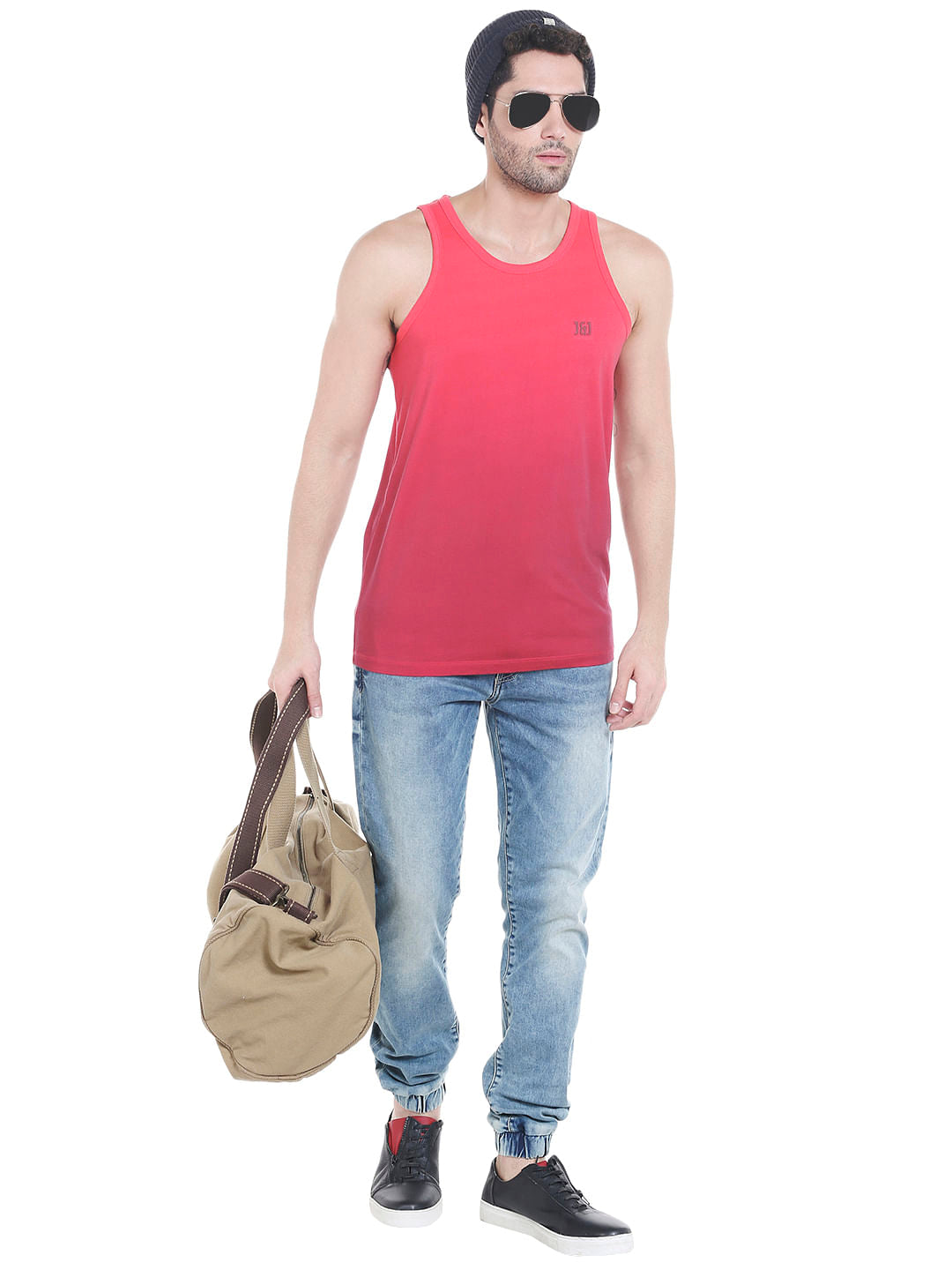 Dark Pink Tank Top