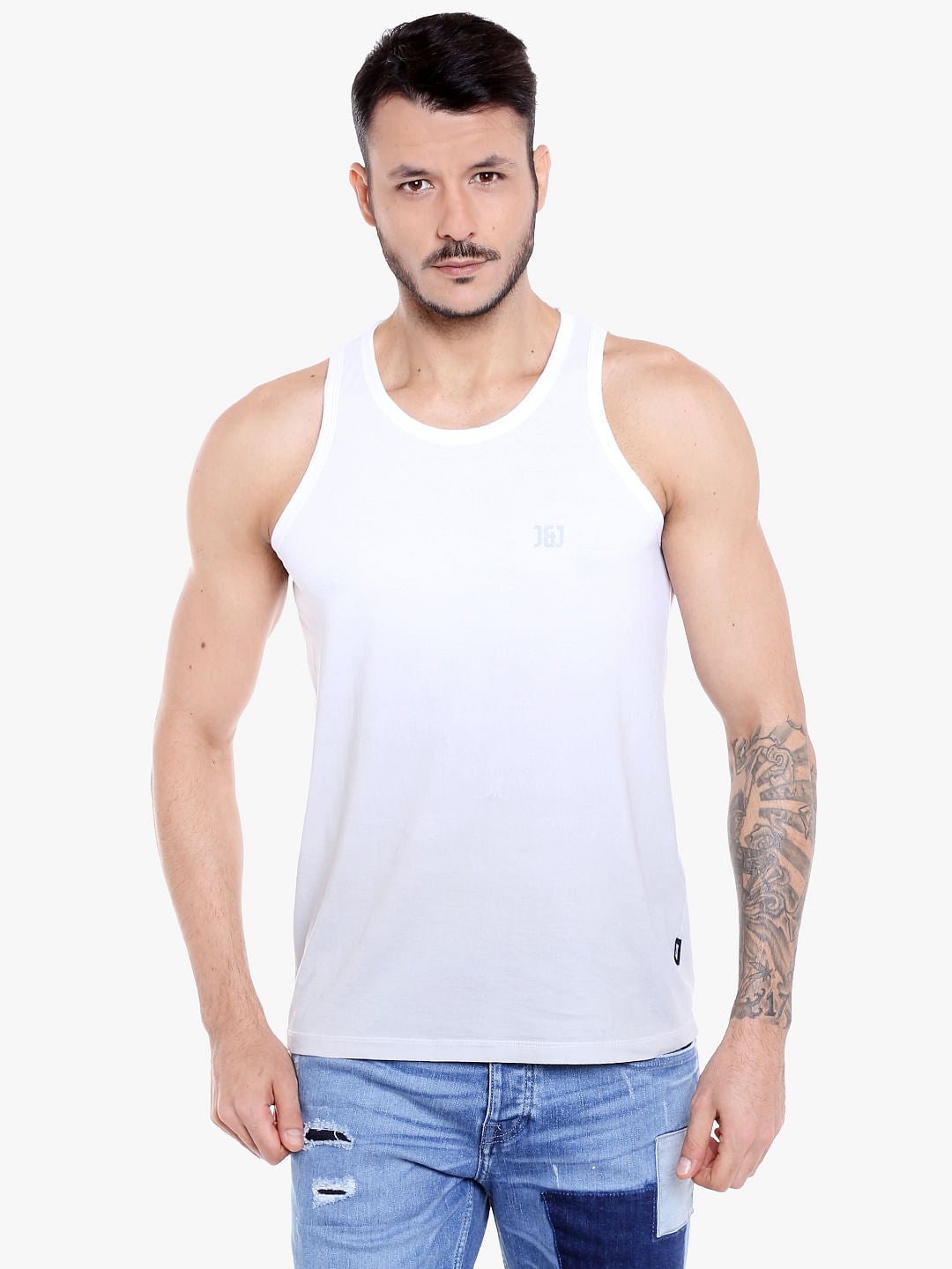 White Tank Top - S