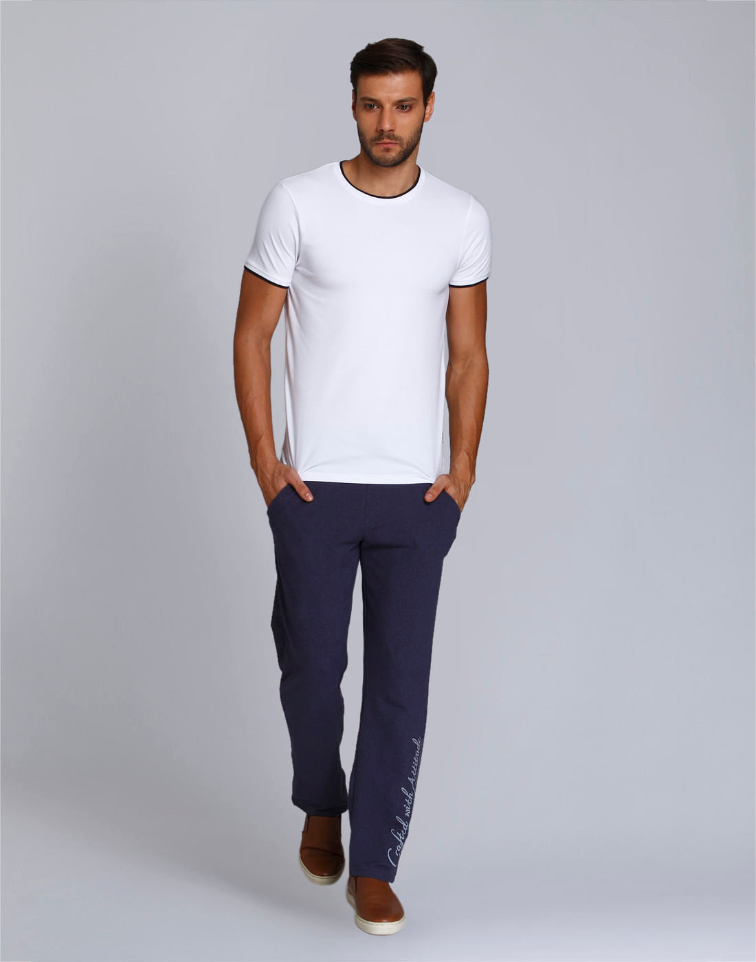 White Crew Neck T-Shirt