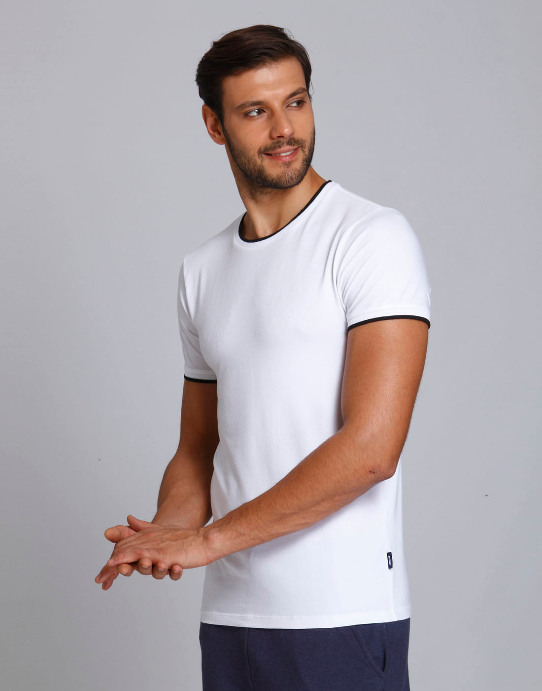 White Crew Neck T-Shirt