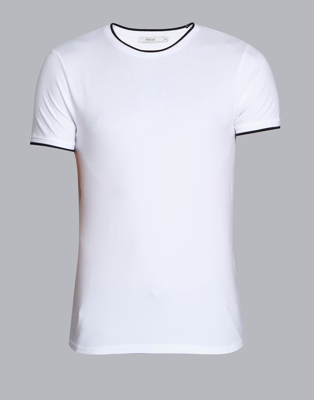 White Crew Neck T-Shirt