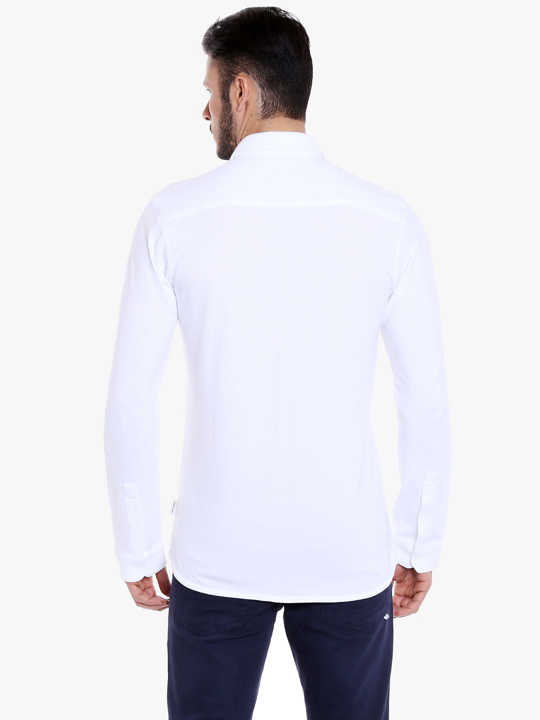 White Slim Fit Shirt