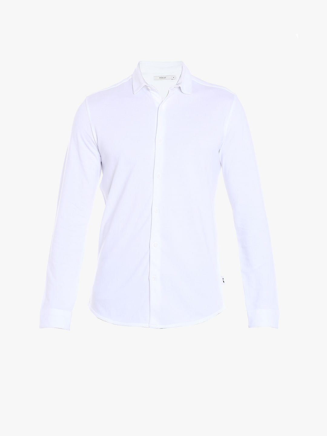 White Slim Fit Shirt