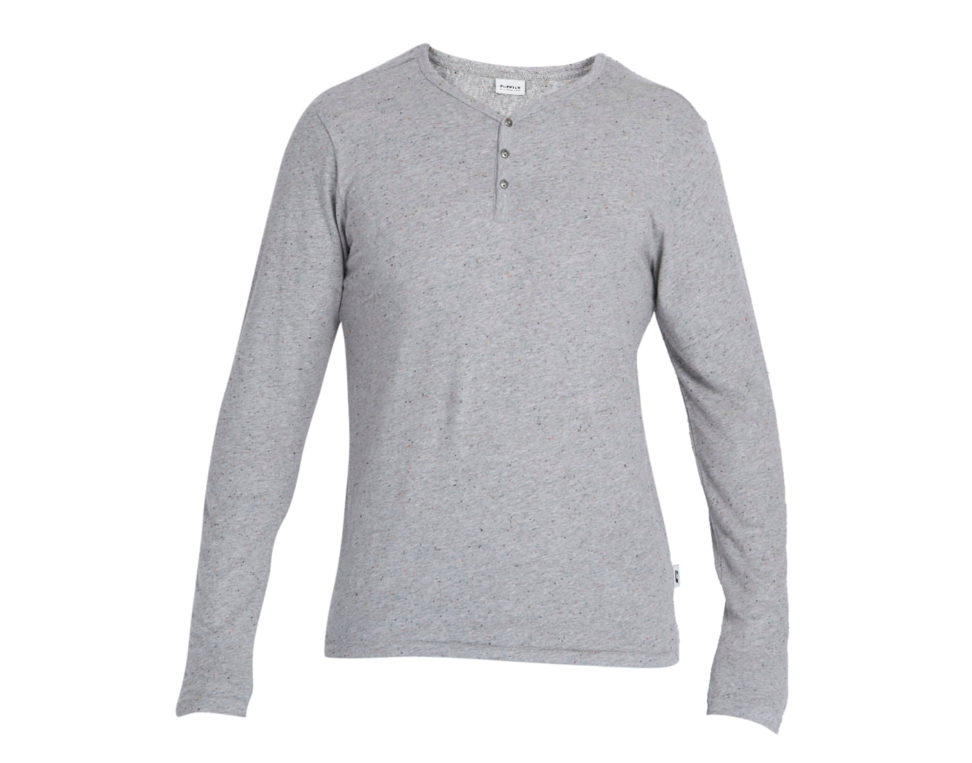 Grey Henley T-Shirt