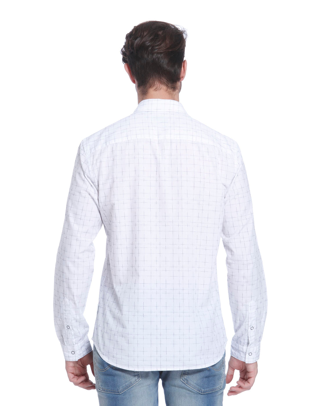 White Printed Shirt