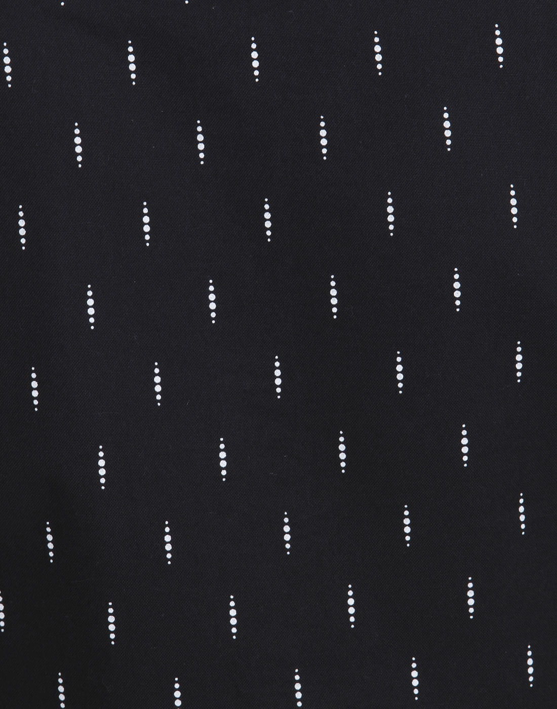 Black Printed Slim Fit Shirt