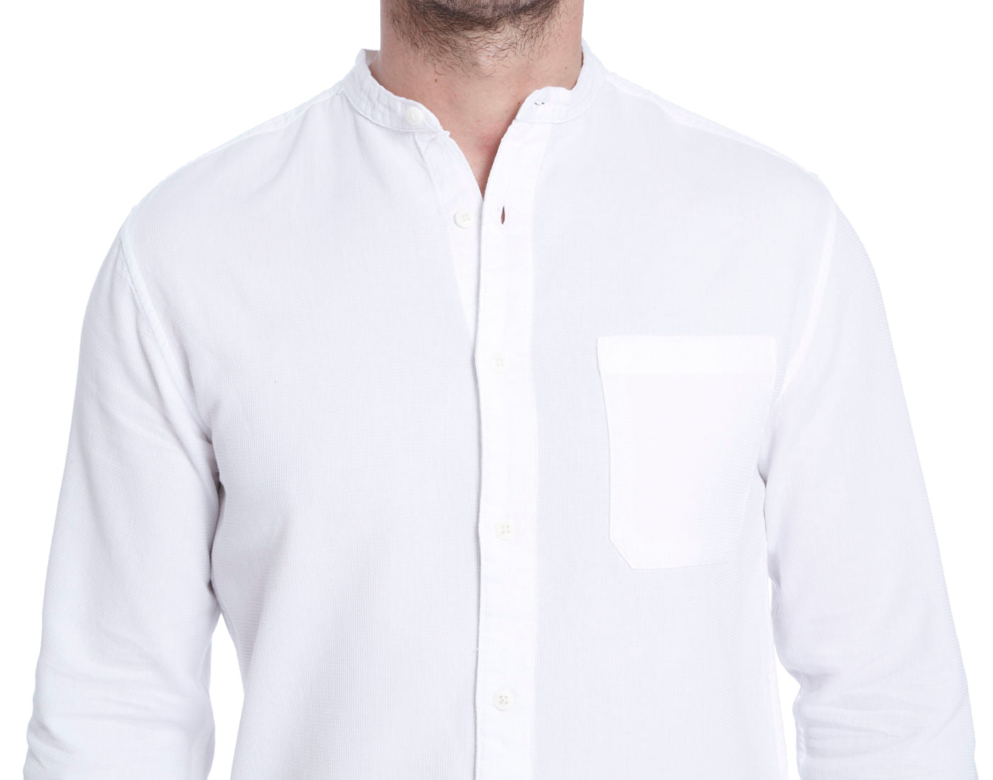 White Slim Fit Shirt