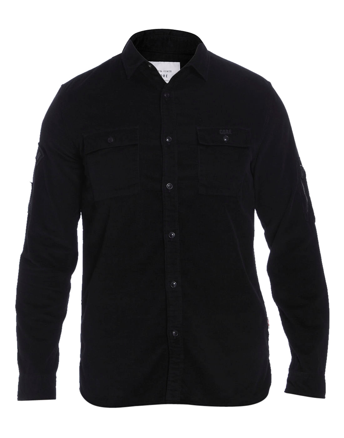 Black Corduroy Shirt