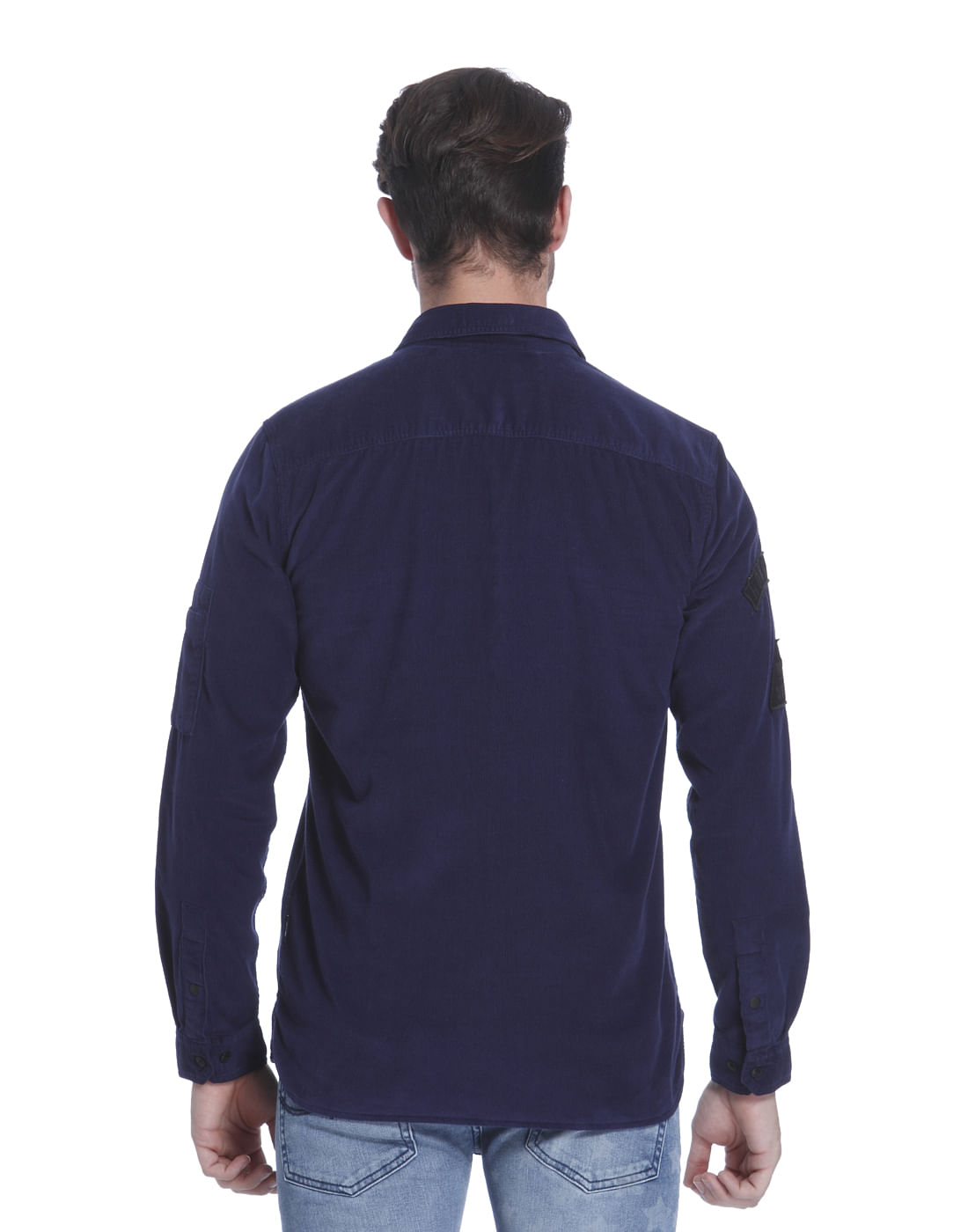 Blue Corduroy Shirt