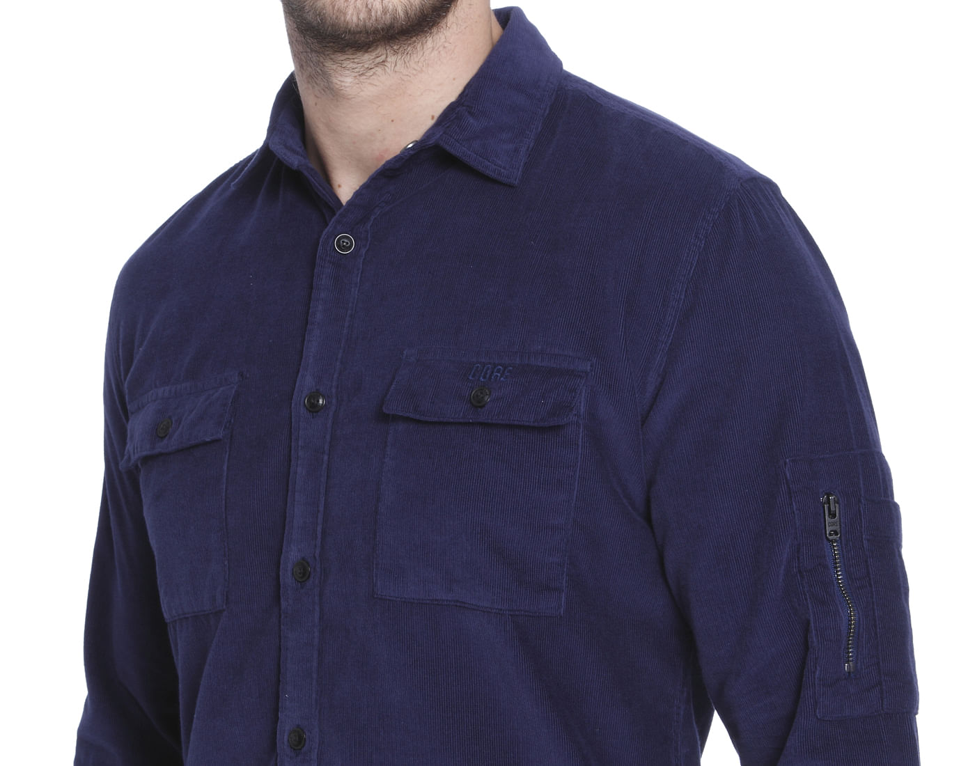 Blue Corduroy Shirt