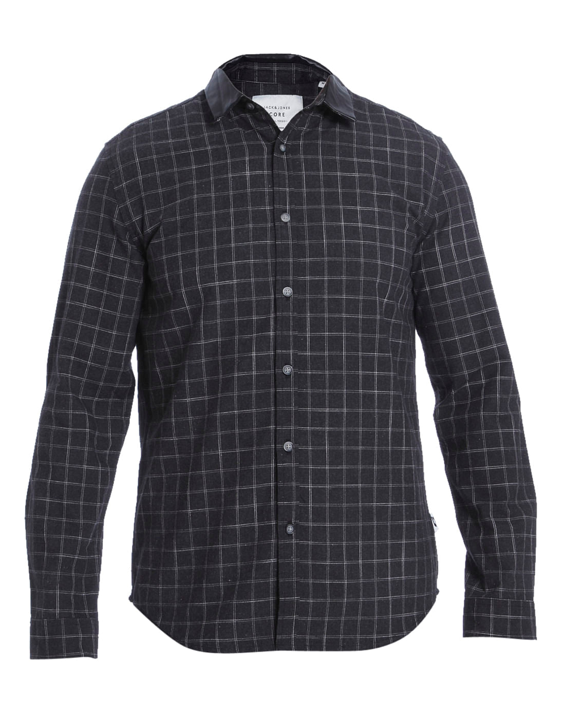 Dark Grey Check Shirt