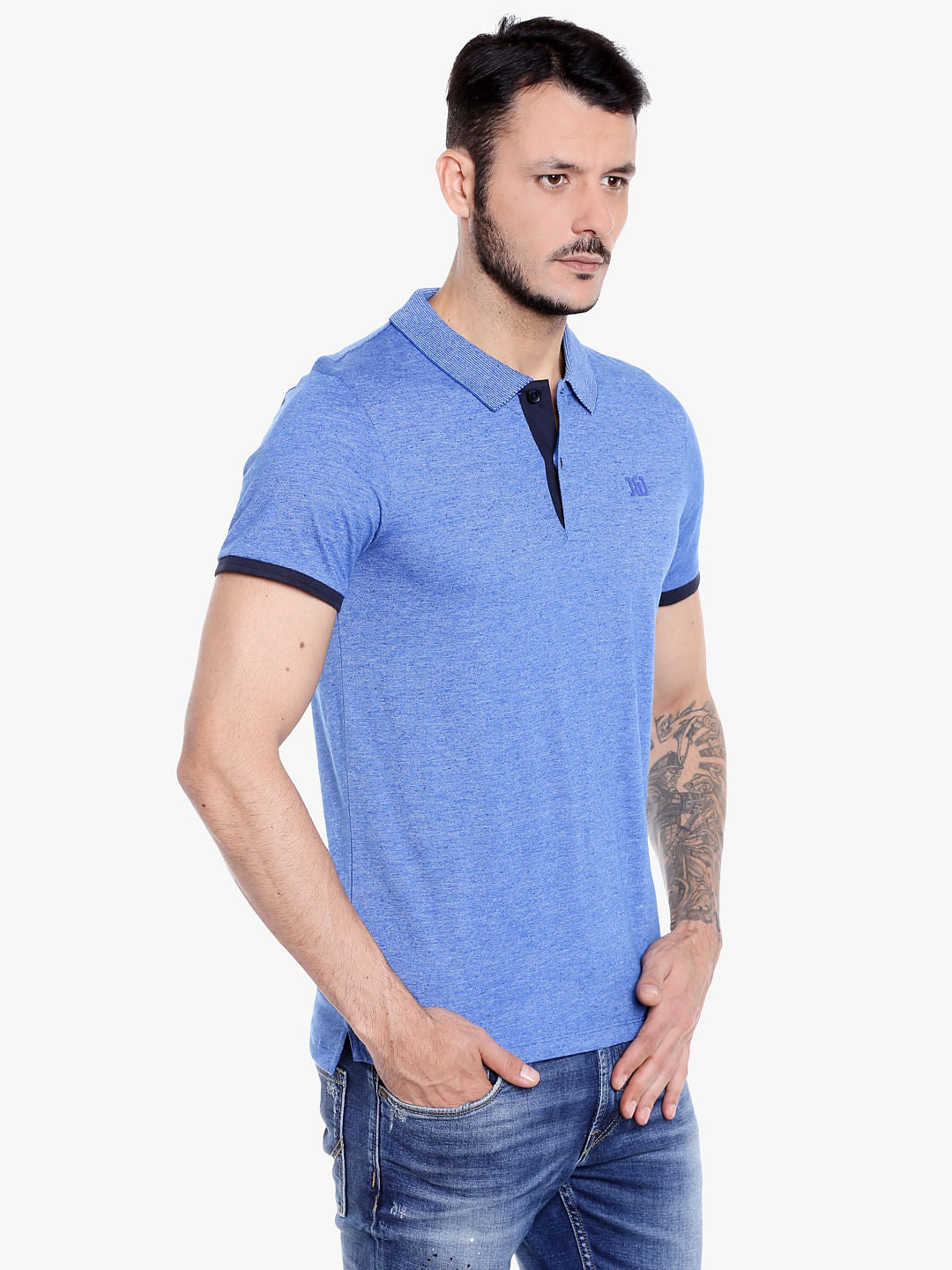 Blue Polo T-Shirt