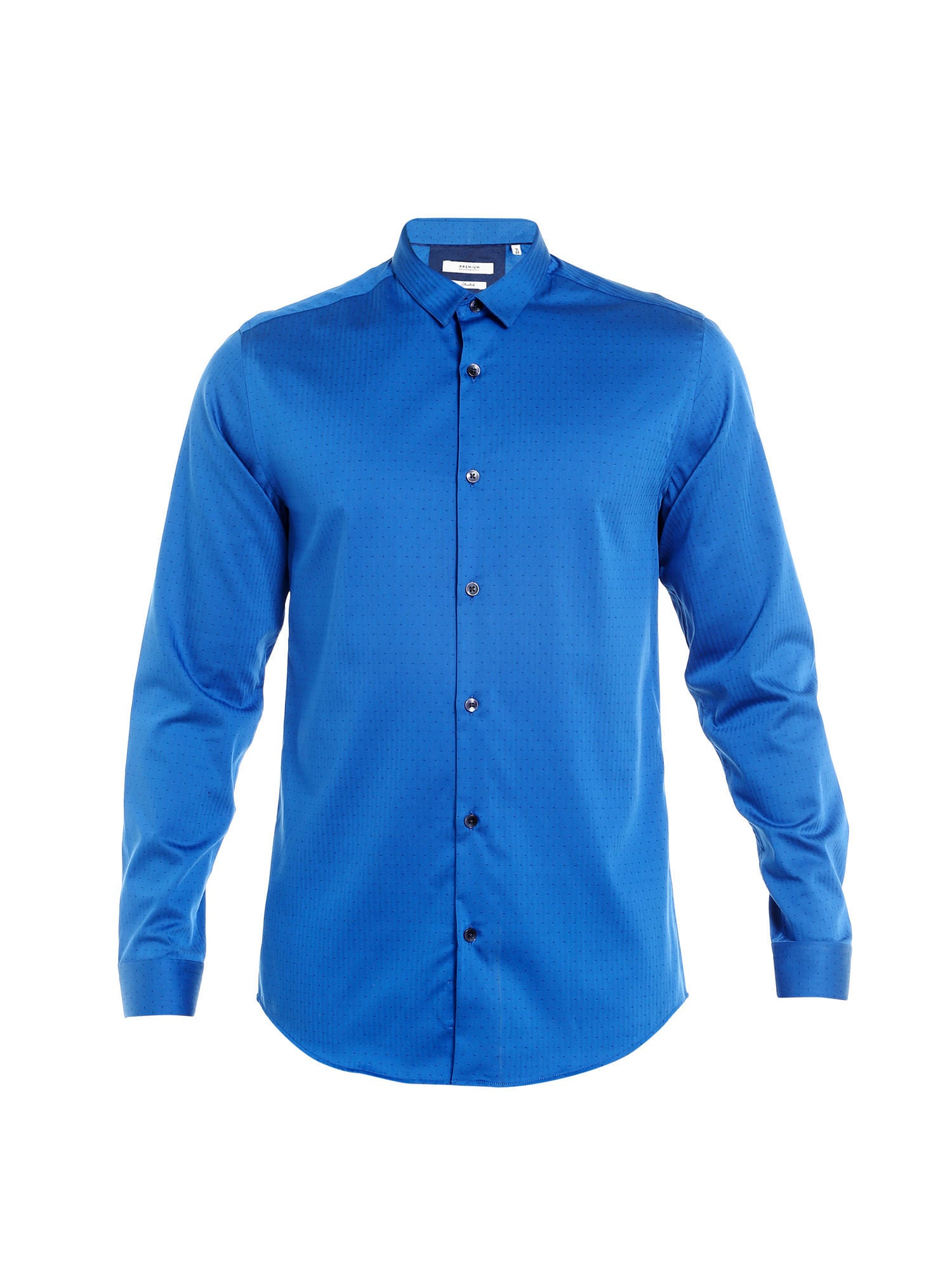 Deep Blue Slim Fit Shirt