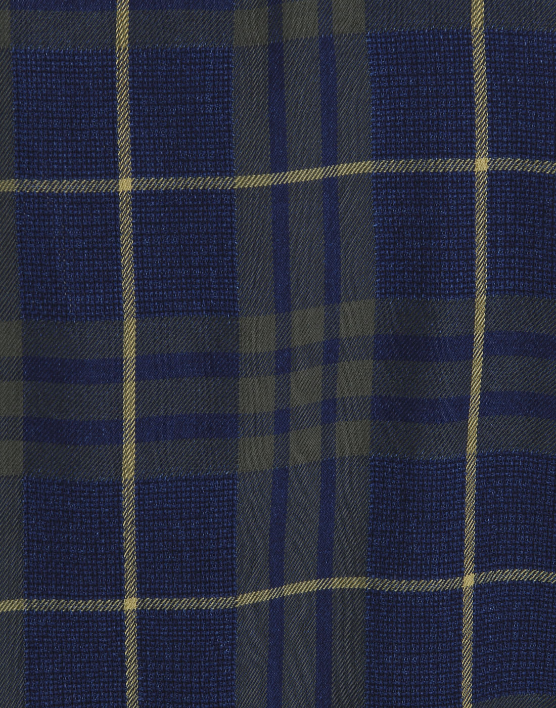 Blue Check Slim Fit Shirt