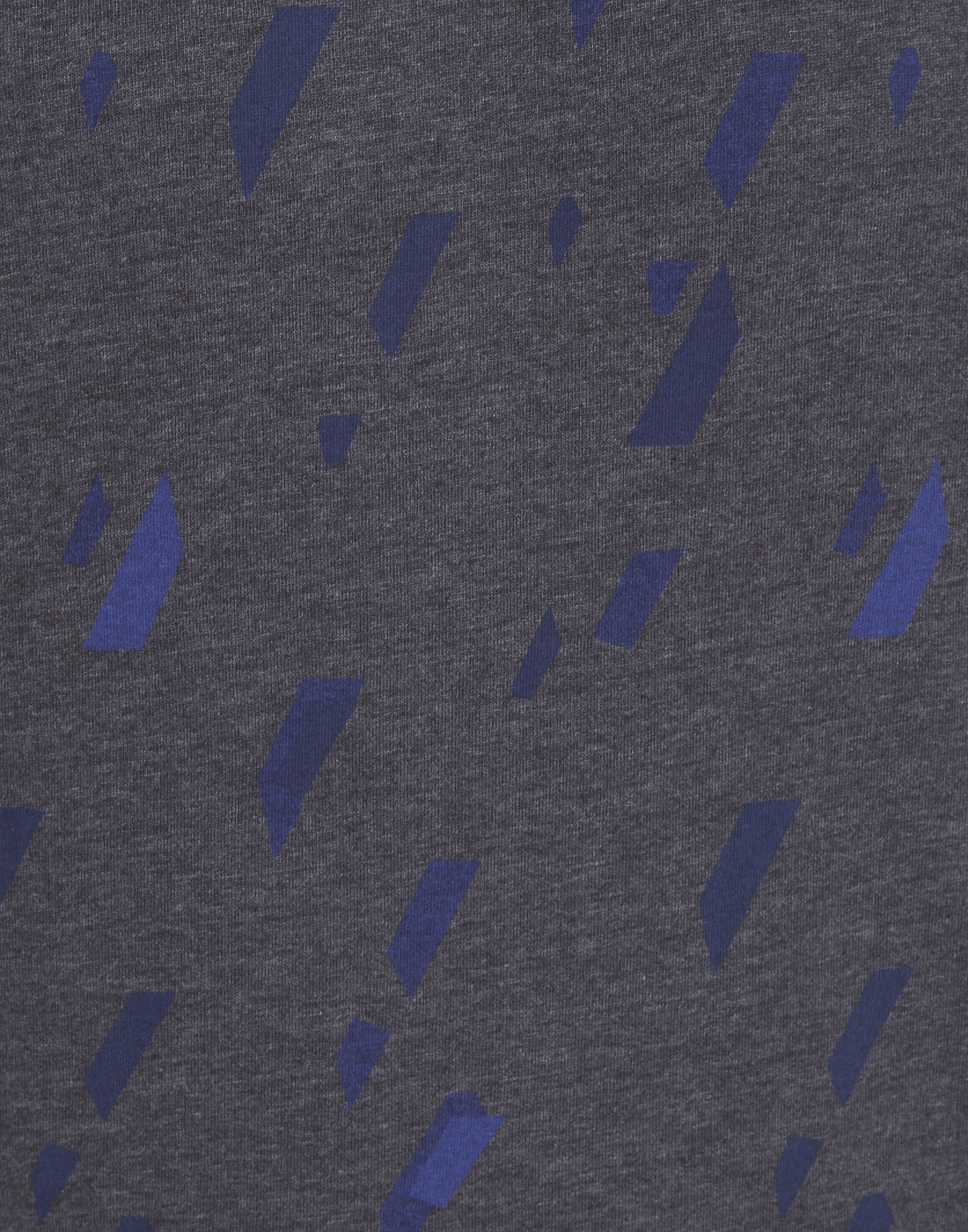 Dark Grey Printed Crew Neck T-Shirt