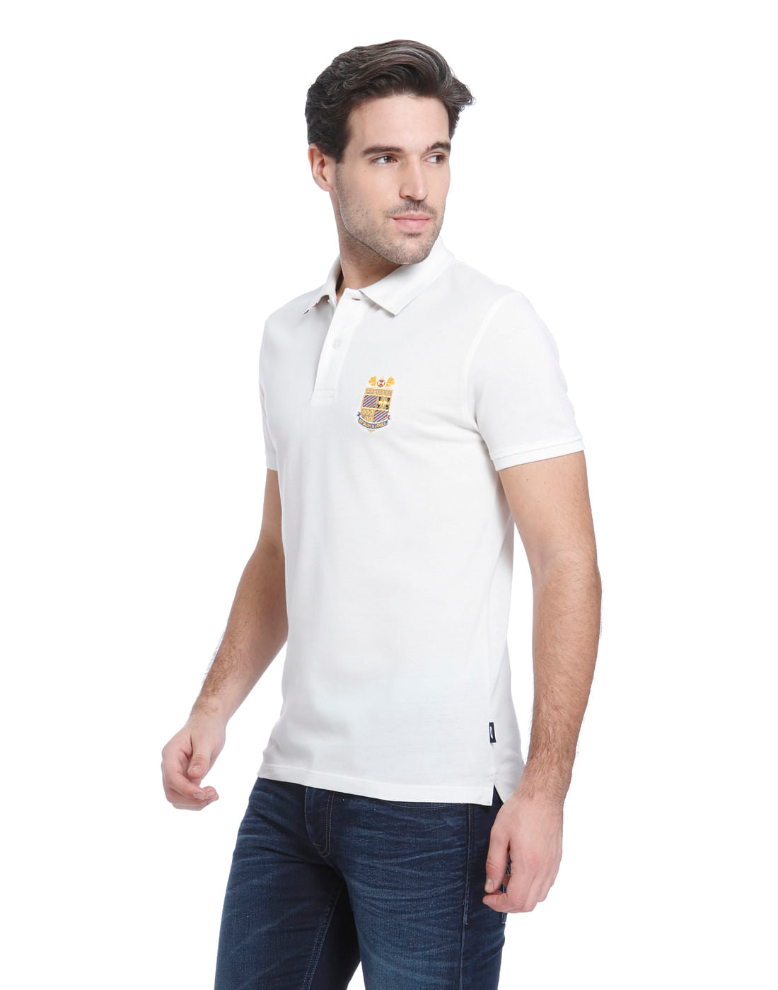 White Polo T-Shirt