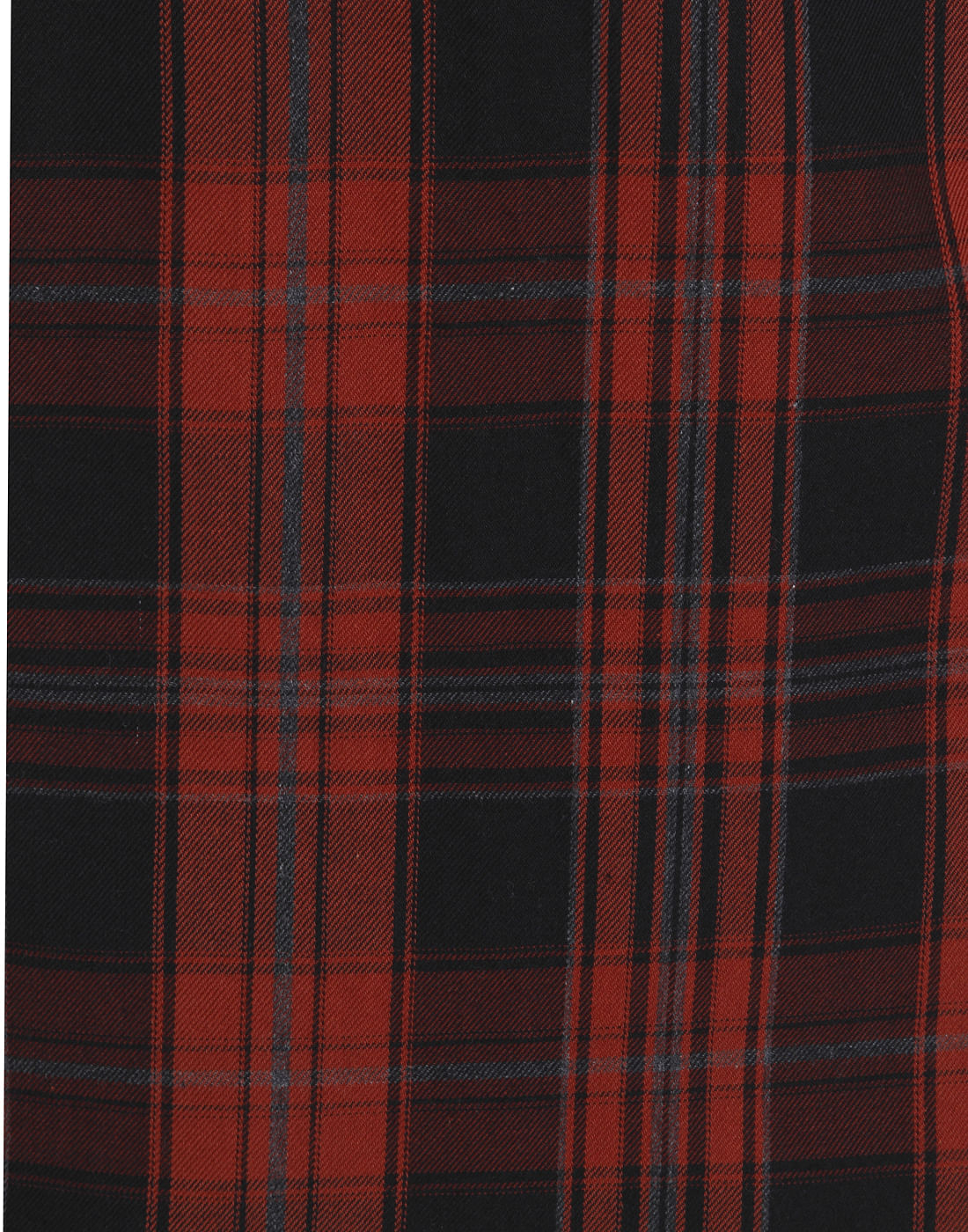 Red Check Slim Fit Shirt