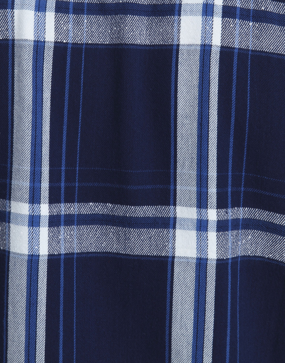 Blue Check Slim Fit Shirt