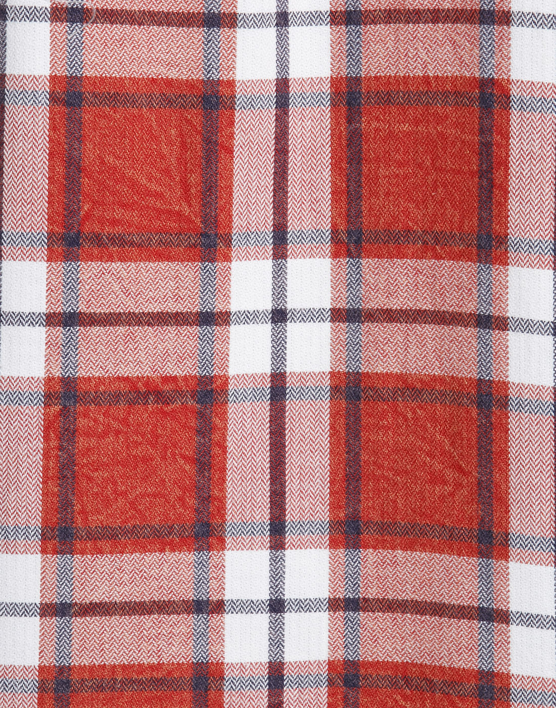 Red Check Slim Fit Shirt