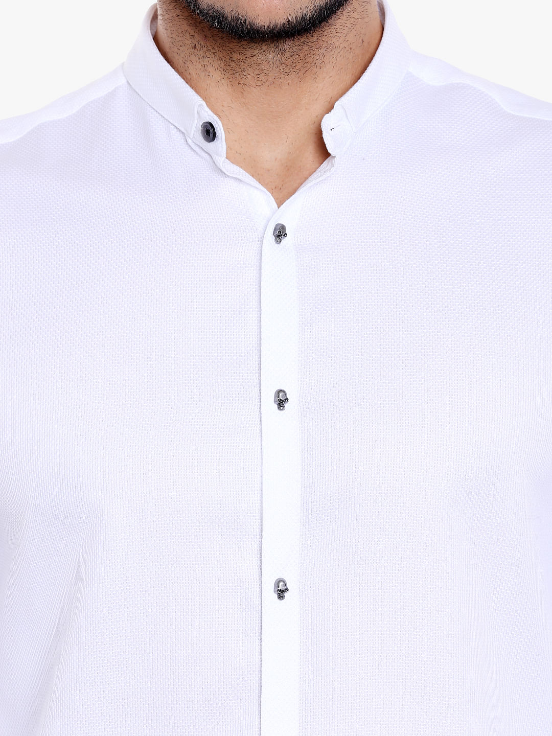 White Slim Fit Shirt