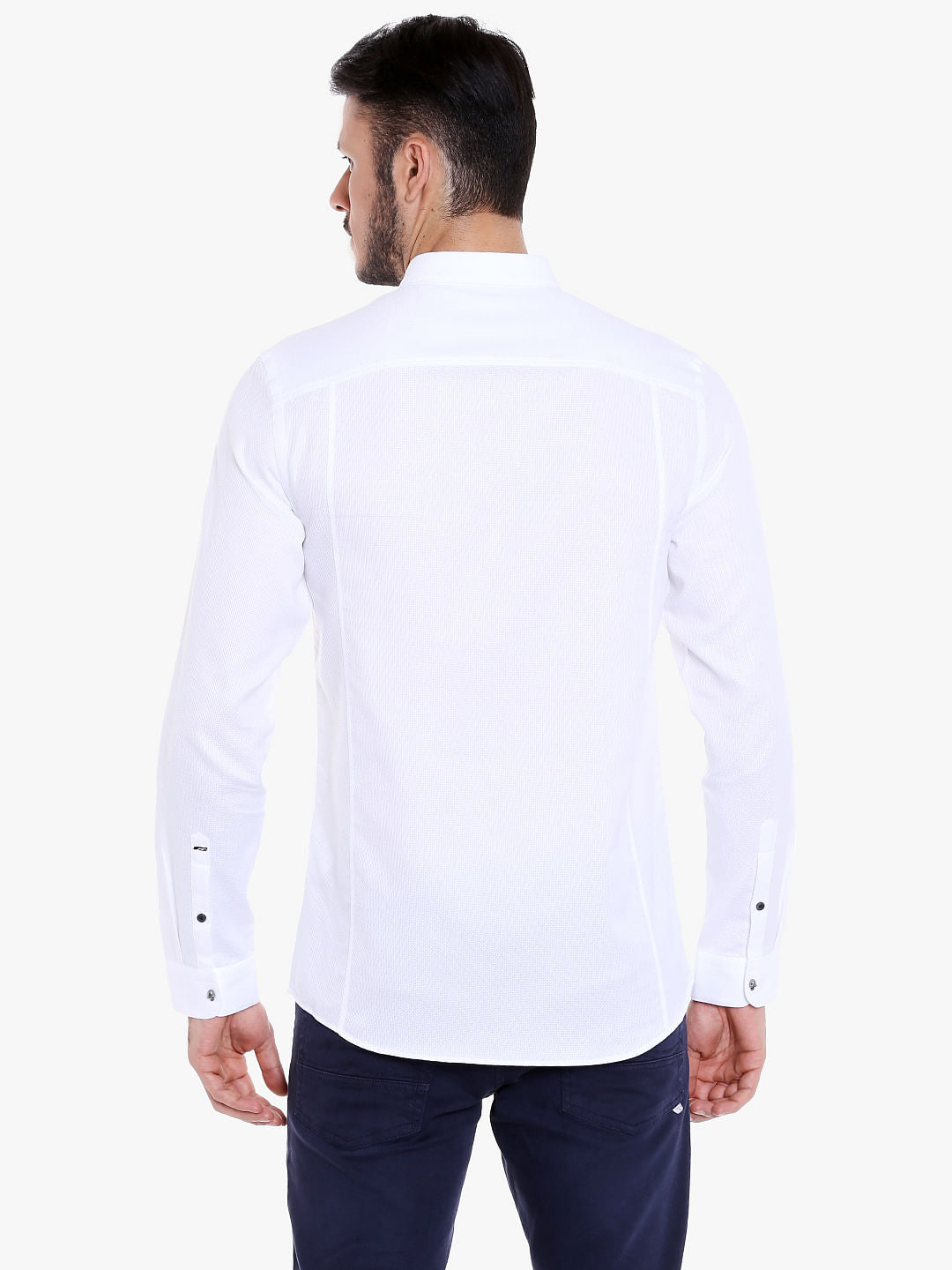 White Slim Fit Shirt