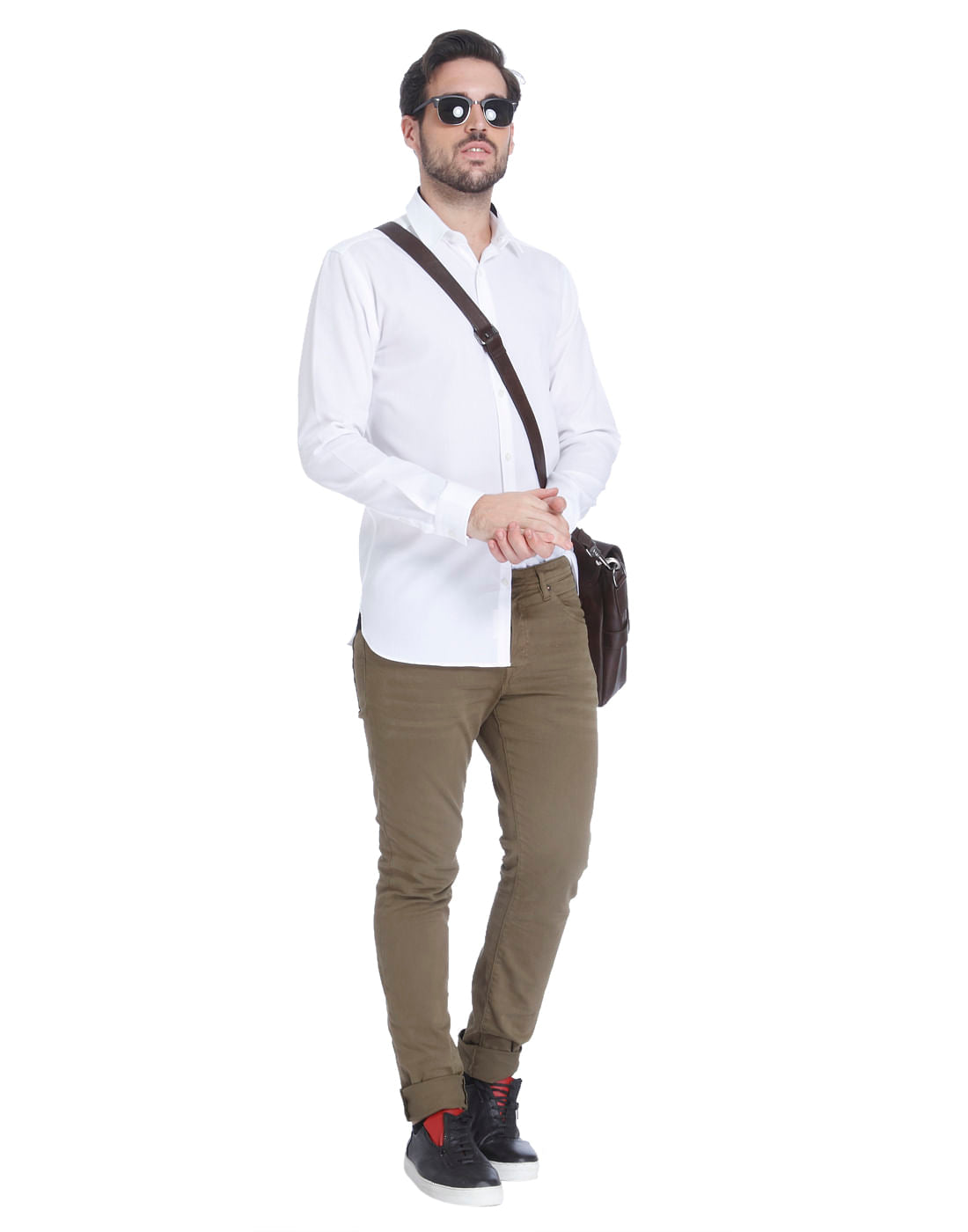 White Slim Fit Shirt