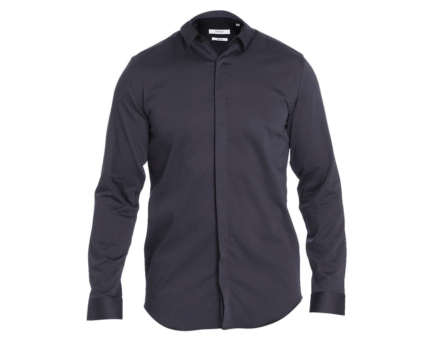 Dark Grey All Over Print Shirt