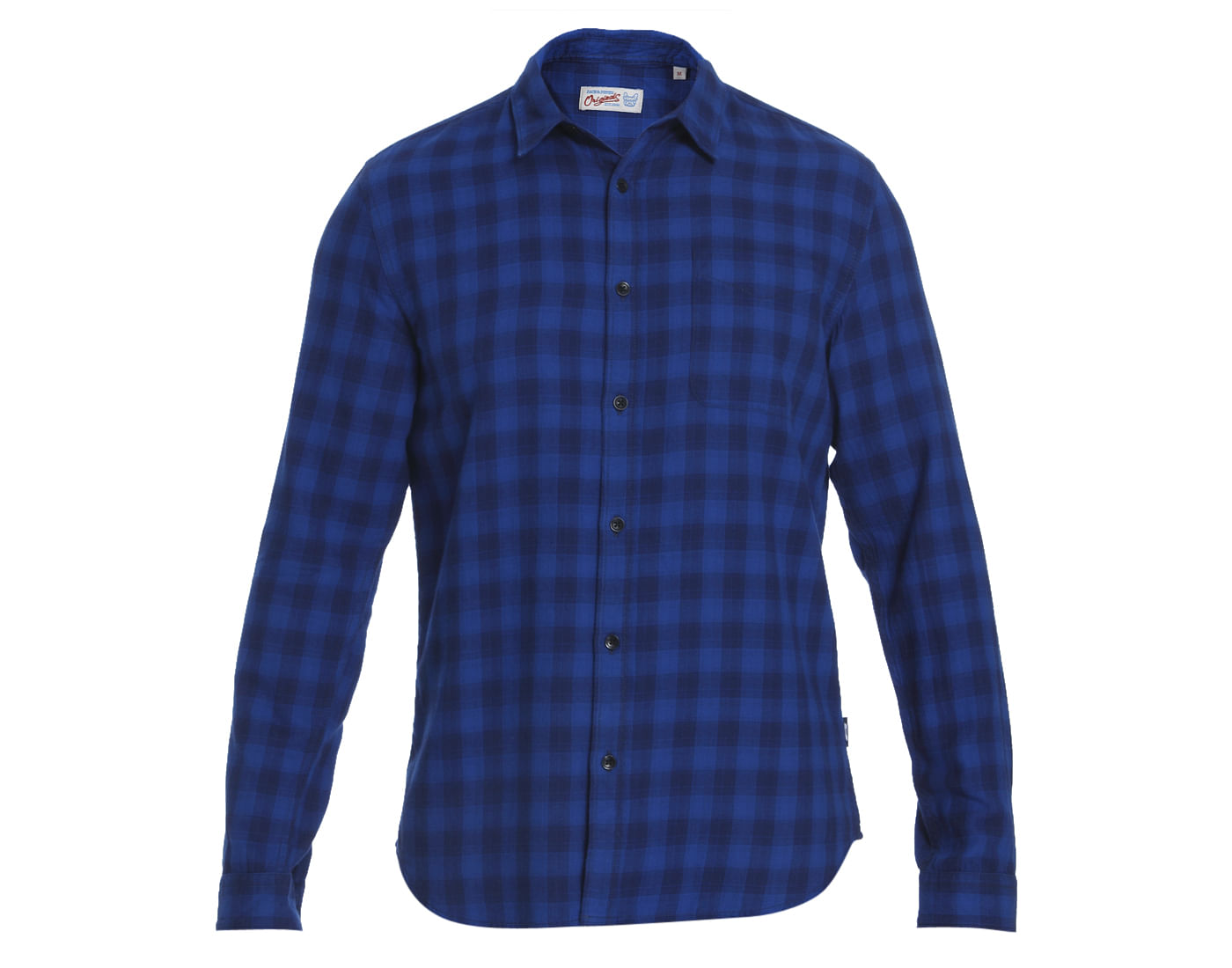 Blue Check Slim Fit Shirt