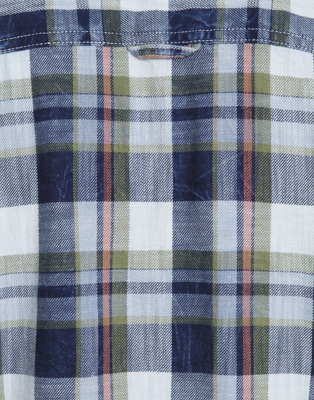 Green Check Slim Fit Shirt