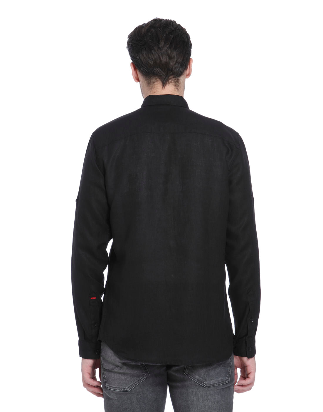Black Linen Shirt