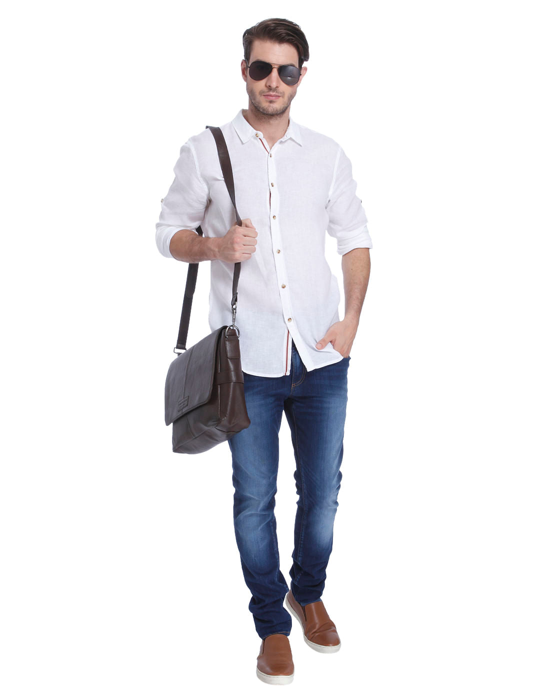 White Linen Shirt