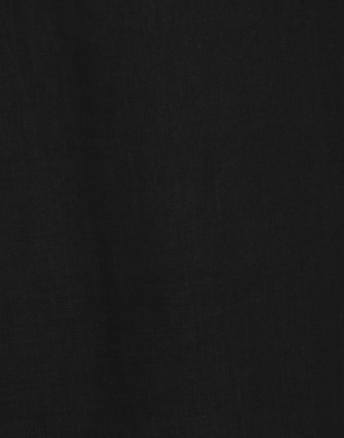 Black Linen Slim Fit Shirt