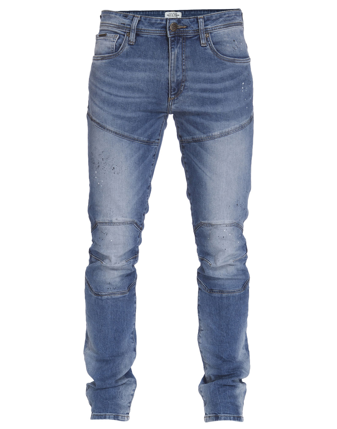 Blue Low Rise Slim Fit Jeans