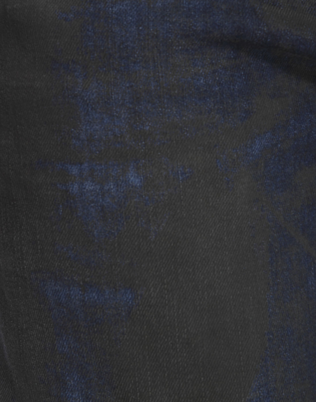 Blue Textured Slim Fit Jeans