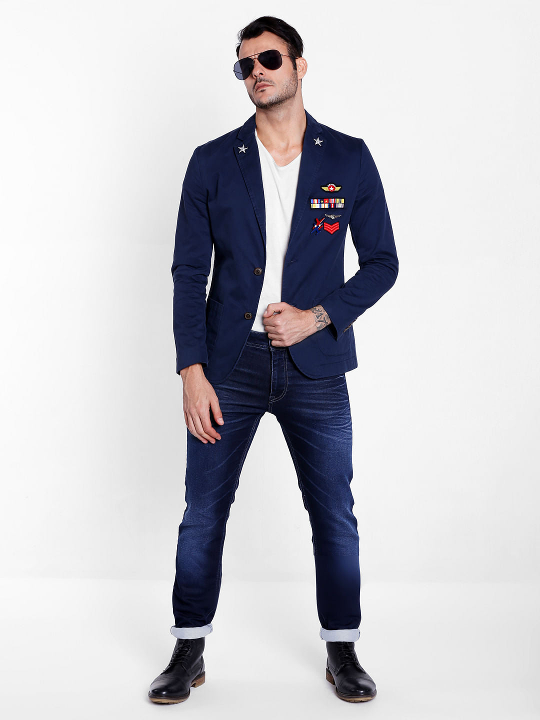 Dark Blue Slim Jeans - 28/32