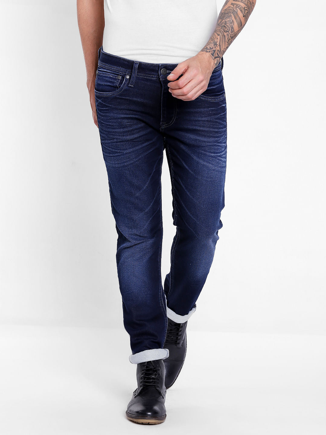 Dark Blue Slim Jeans
